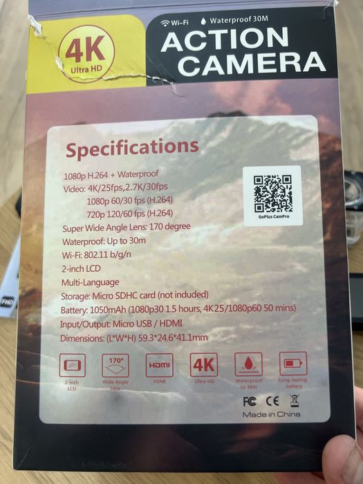 Action Camera/Gopro/Екшън камера