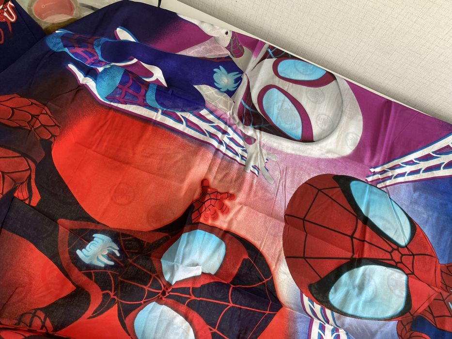 Детски спален комплект Spidey Dark 100×135 cm, Спайди , за кошара