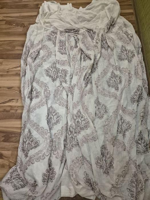 Тюль  2 шт лён итальянский