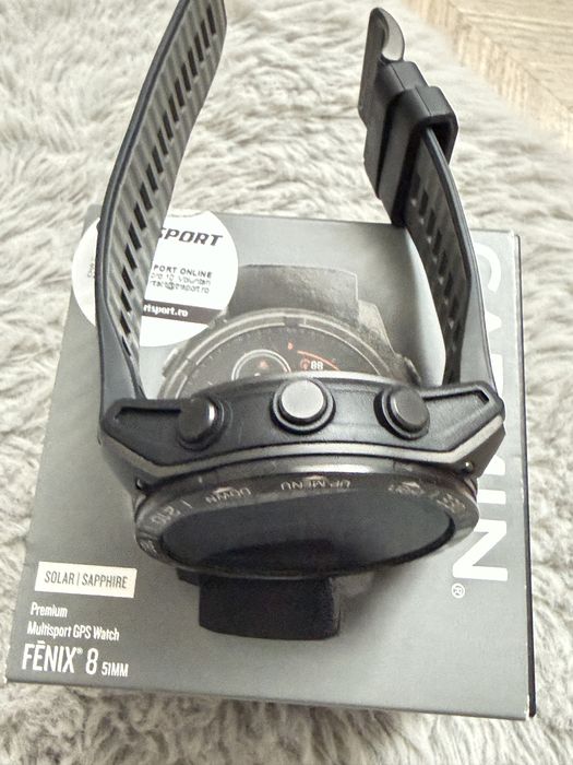Garmin Fenix 8 Solar Sapphire Titanium 51 mm