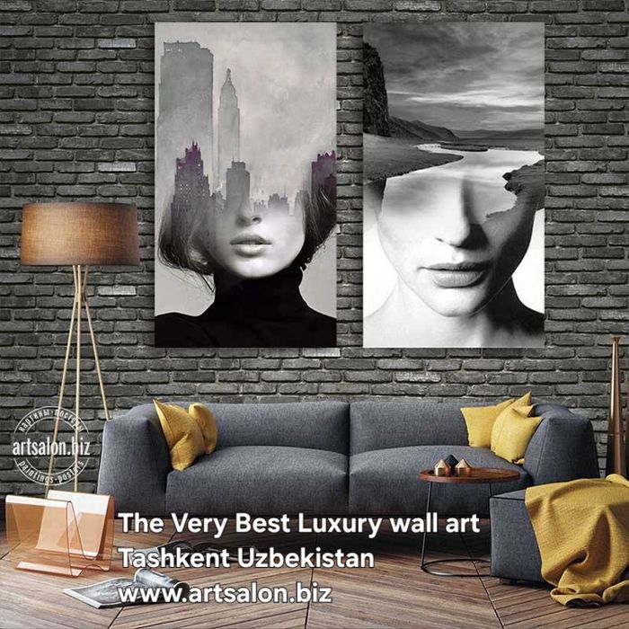 Современные интерьерные картины, размер любой