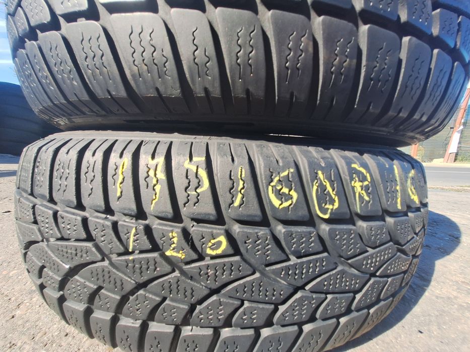 2 anvelope iarna 175/60r16 Dunlop rft Montaj Gratuit