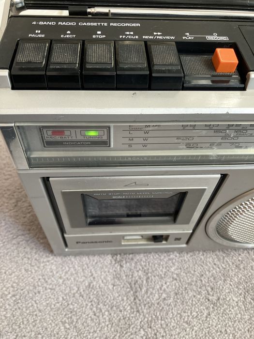 Radio casetofon japonez National Panasonic RX 1650 functional