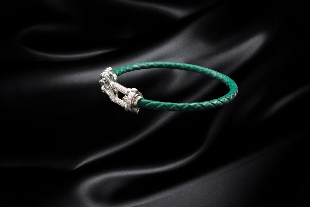 Bratara Fred, placata aur 18k