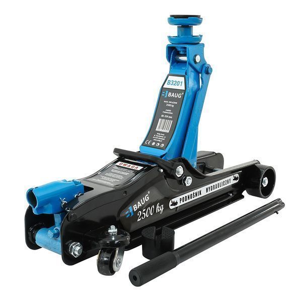 Хидравличен крик тип крокодил, нисък 2.5 т baug