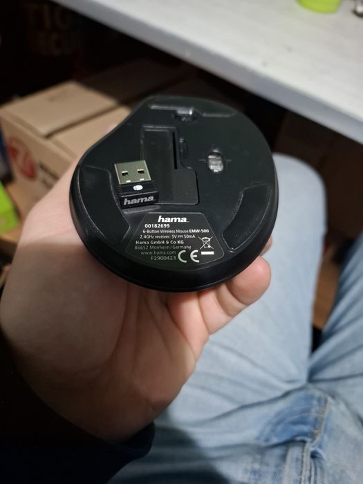 Mouse Hama Ergonomic vertical