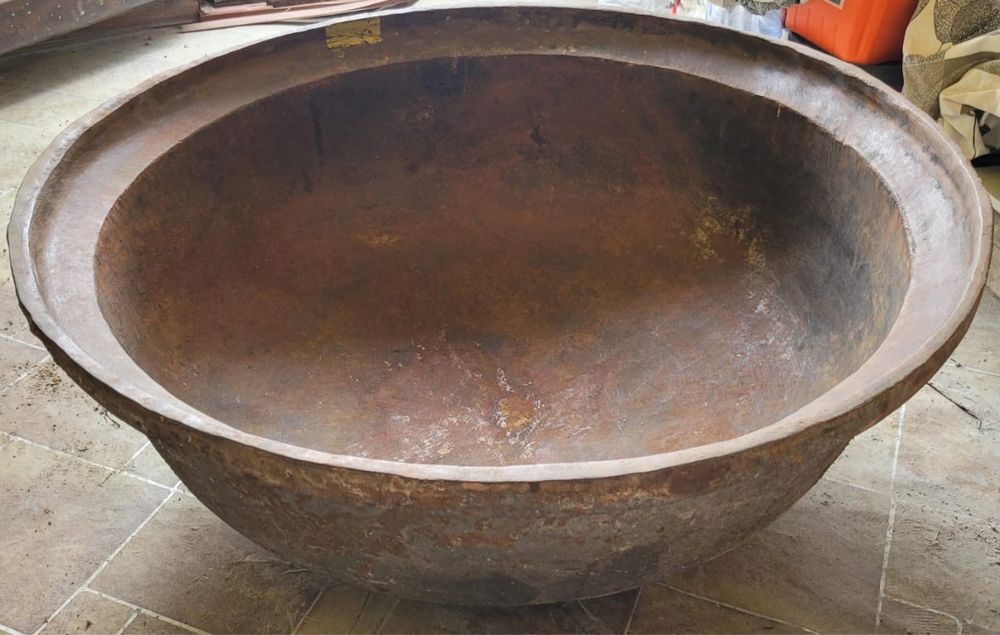 Чугунный казан 150 л