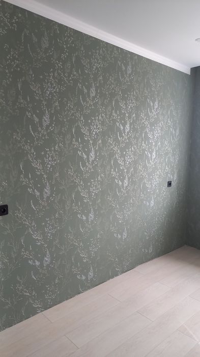 Поклейка обоев и ремонт