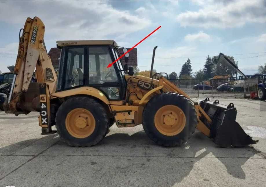 Parbriz/Geam/Luneta pt JCB 3CX, 4CX