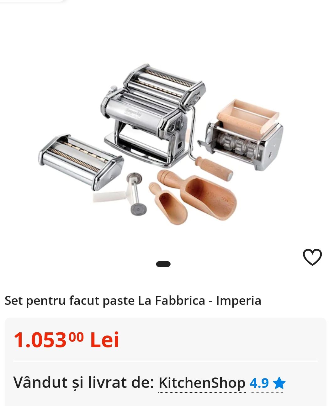 Set de Máquina para pasta IMPERIA La Fabbrica della Pasta