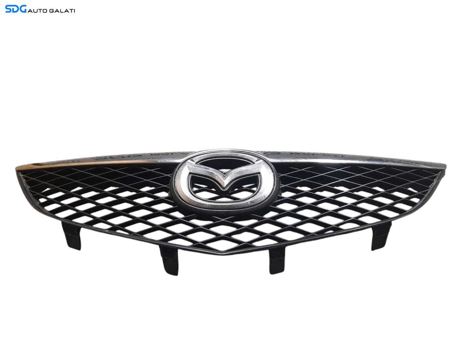Grila Centrala Cu Emblema de pe Bara Spoiler Fata Mazda 6 GG 2002 - 2007 Cod GJ6A50712 [N1115]