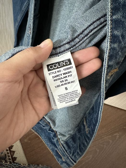 мужские Colin’s джинсовки