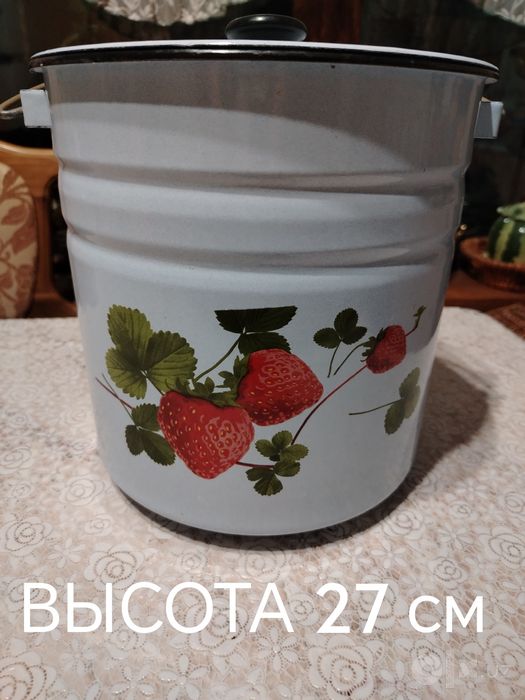 Мантышница и большая кастрюля. СССР.