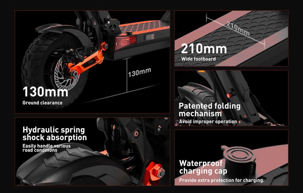 JOYOR T10 NFC‼️2026‼️SIGILAT‼️Dual Motor 2000W‼️65Km/h‼️Bat 60V‼️Frane Hidraulice , card NFC, suspensii top