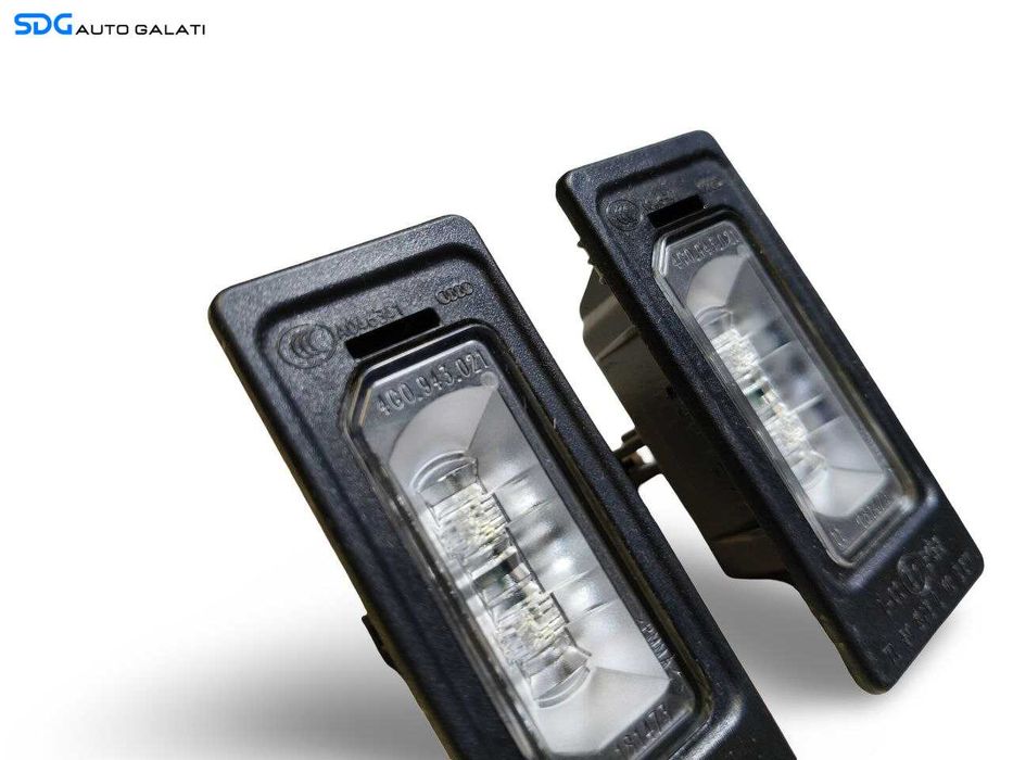 Set Lampa Lampi Iluminare Numar Inmatriculare Audi A3 8V 2013 - 2020 Cod 4G0943021 [LS0817]