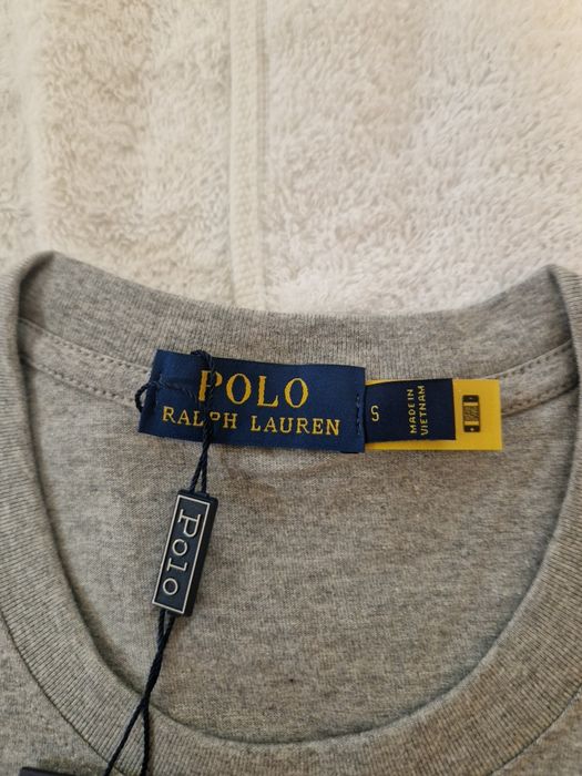 Tricou Ralph Lauren Polo Gri !! Nou!!