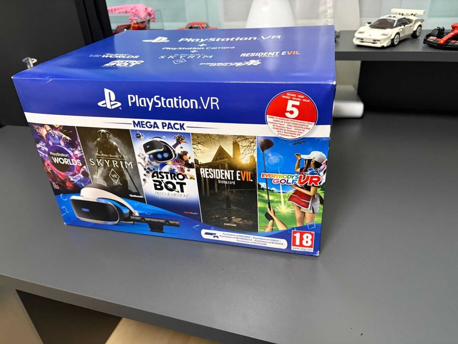 Ps4 Pro с два джойстика и VR очила