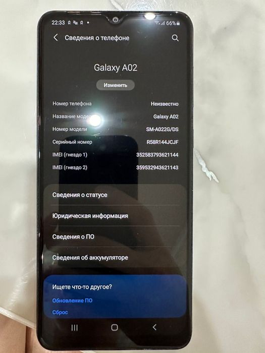 Продам самсунг галакси А02