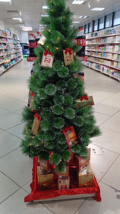 новогодние ёлки разных размеров