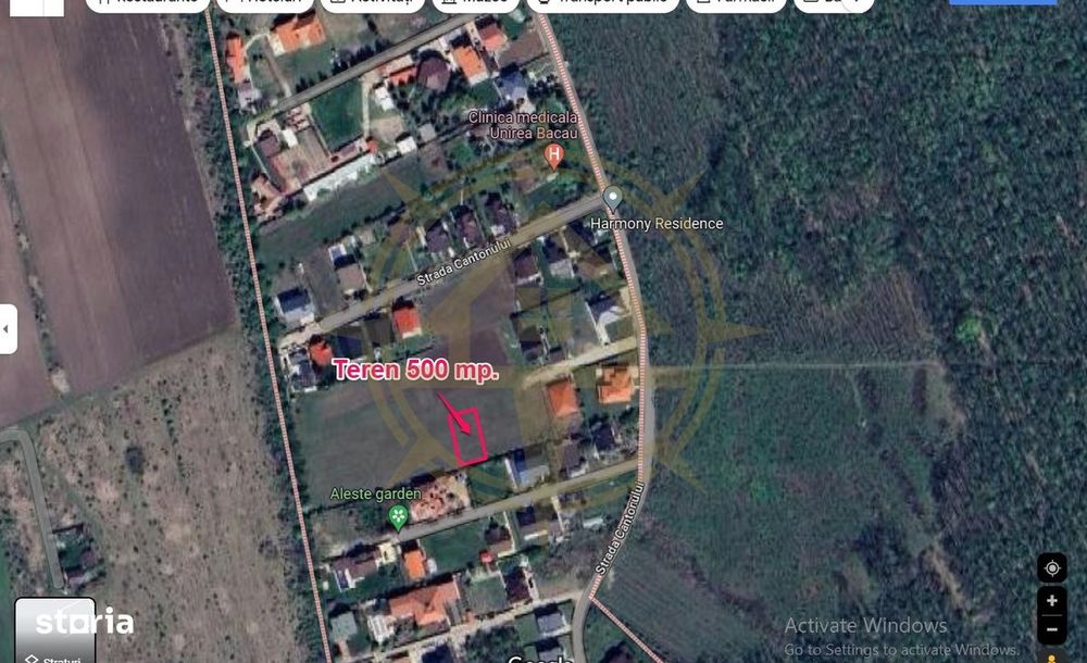 Dom00437 - de vanzare teren intravilan 500 mp langa padure