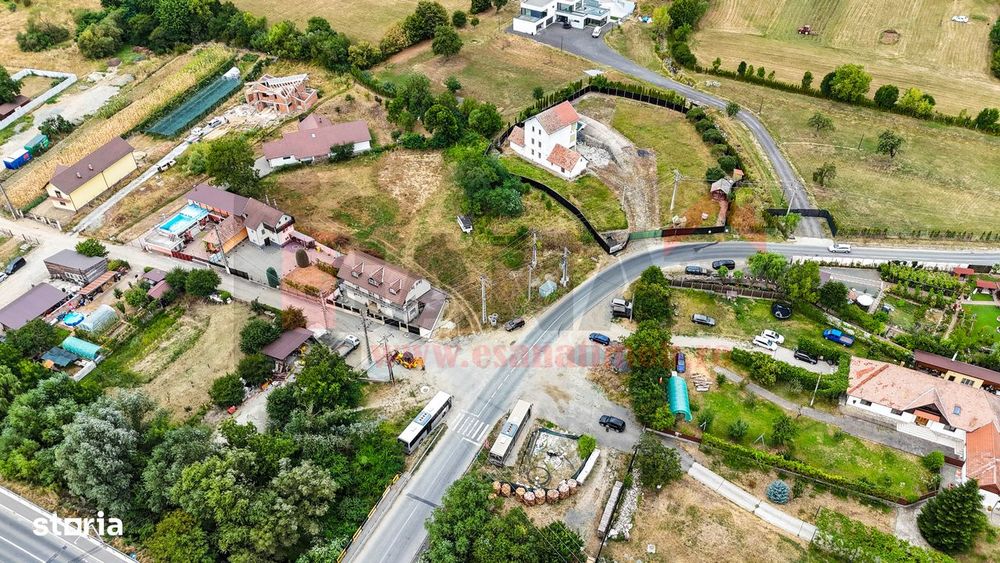 Teren 514 mp | Acces asfaltat | Utilități | PUZ  | Rășinari | VIDEO