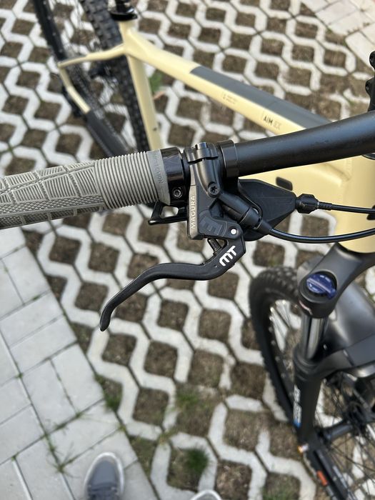 Bicicleta mtb Cube aim ex desert black 2022 hardtail 29”