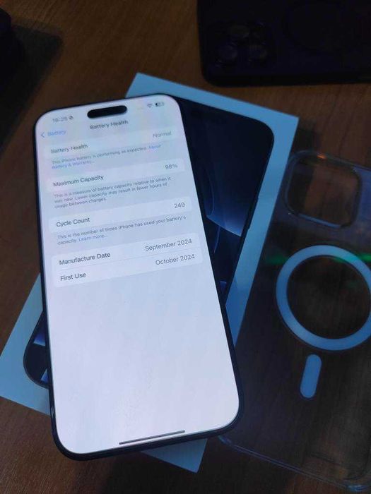 iPhone 16 Pro Max Black 256Gb Impecabil