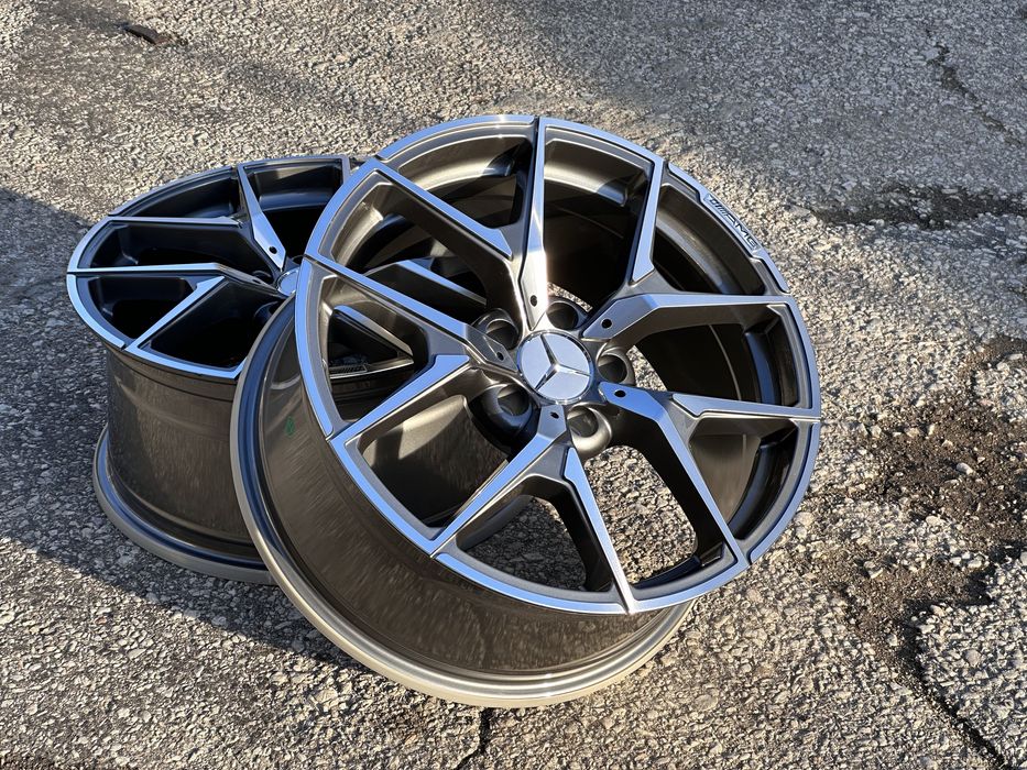 AMG Джанти за Мерцедес Mercedes 18 цола 5х112 4х8.5j чисто нови E CLS