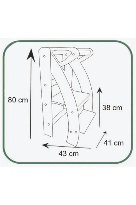 Сгъваема Помощна Кула Монтесори
