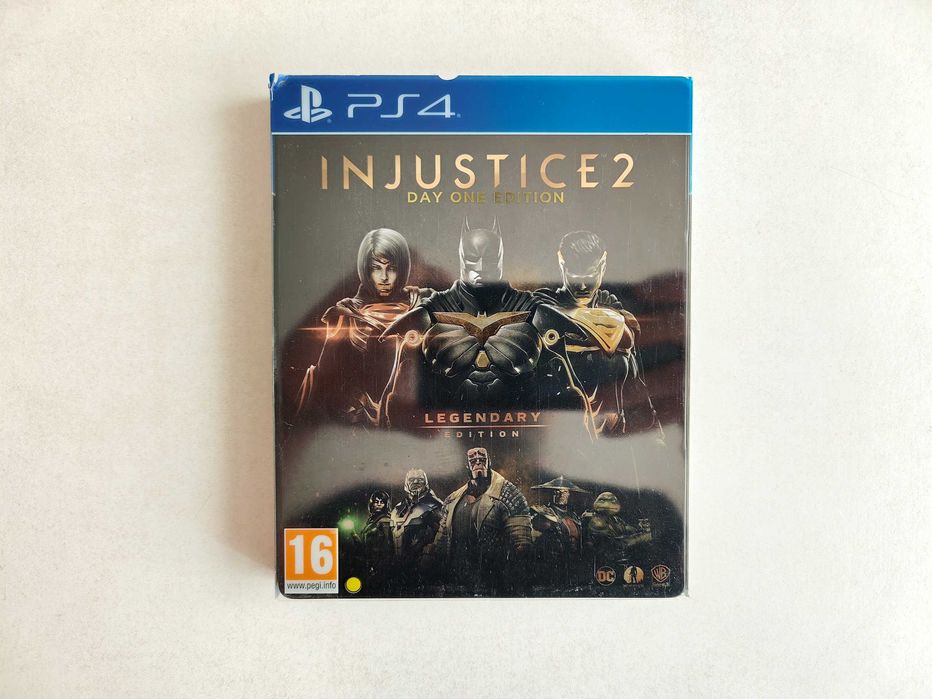 Injustice 2 Legendary Steelbook Edition за PlayStation 4/PS4/ПС4/PlayStation 5/PS5/ПС5/Плейстейшън 4/Плейстейшън 5