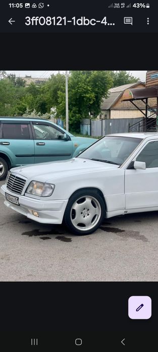 Бампер на мерседес w124 амг