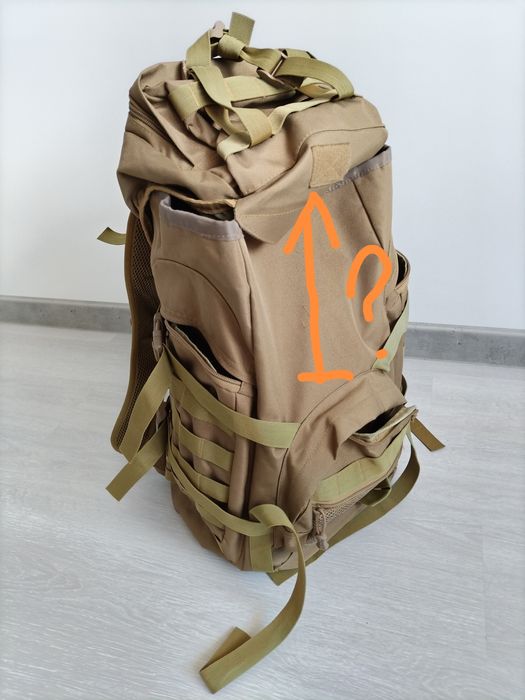 Неизползвана раница с дефект