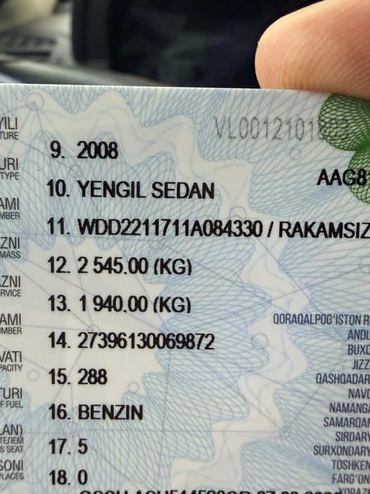 Mersades benz s550  yaponka w223 long