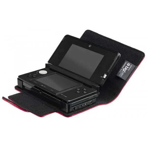 2000mAh външна батерия + калъф + стилус за Nintendo 3DS