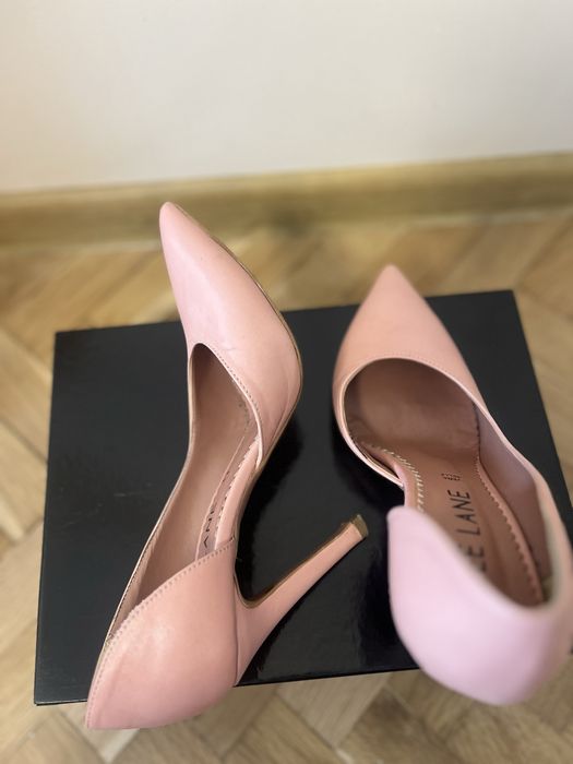 Дамски от обувки от естествена кожа с висок ток Zee Lane