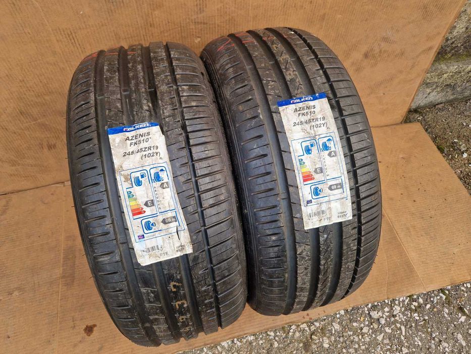 2 Falken R19 245/45 Нови Летни гуми  DOT0919