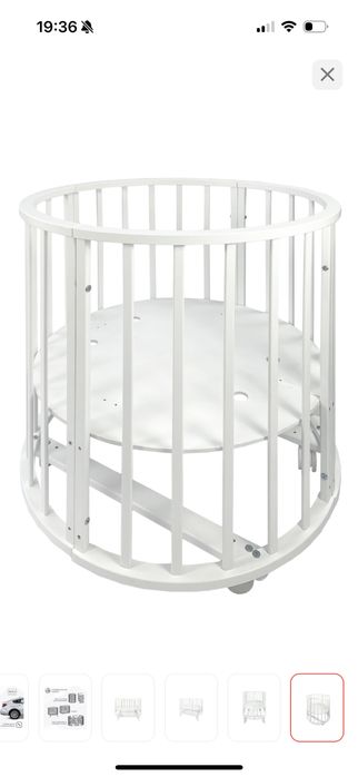 детская кроватка-трансформер 7в1 (манеж)