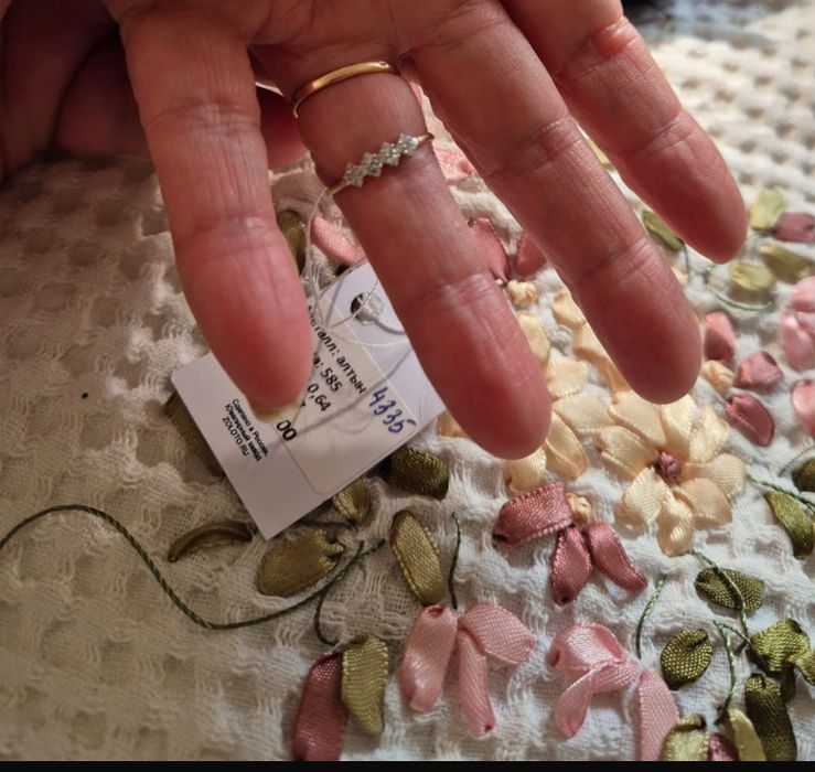 Кольцо золото 585 проба