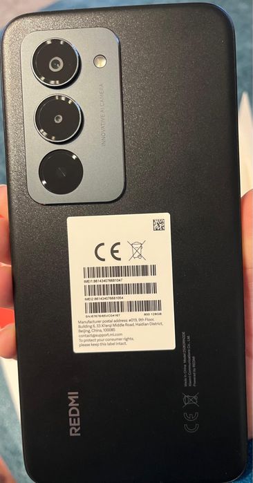 Redmi 15 Midnight Black 6GB RAM 128GB