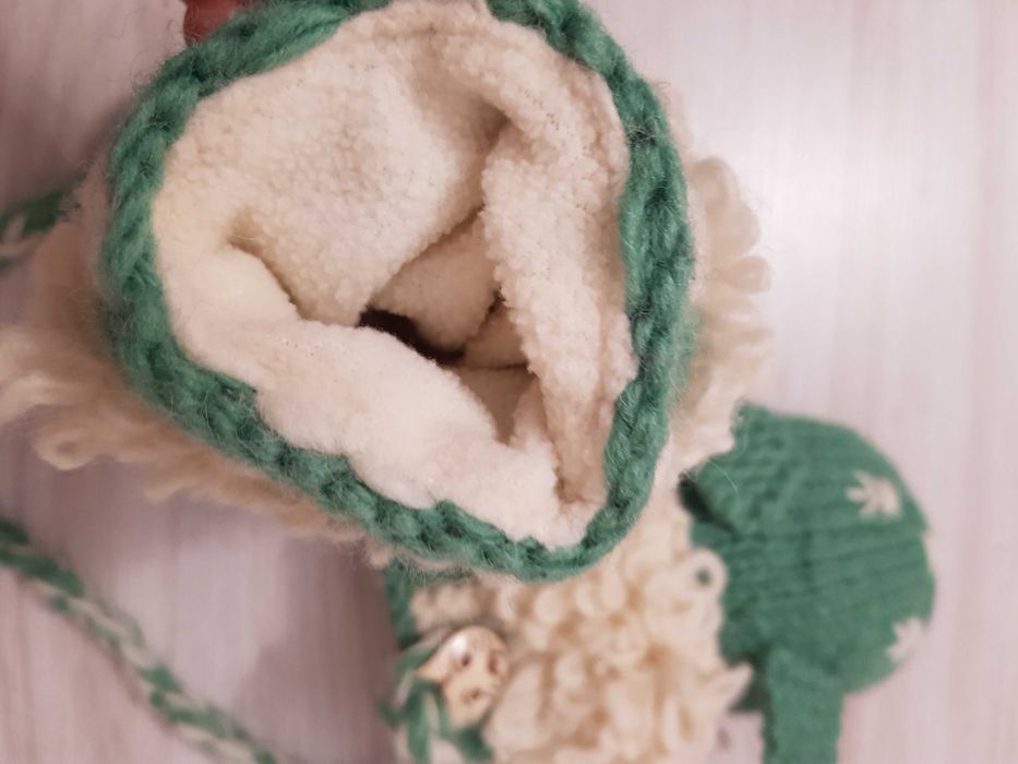 Детско зимно яке Okaidi + ръкавички за 3-4г дете