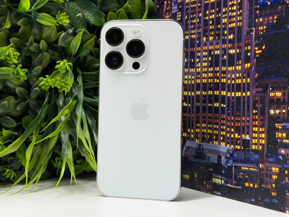 ! Като НОВ ! iPhone 14 Pro 128GB Silver Гаранция