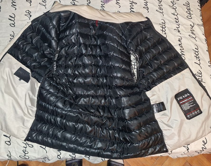 Vestă Prada crem deschis