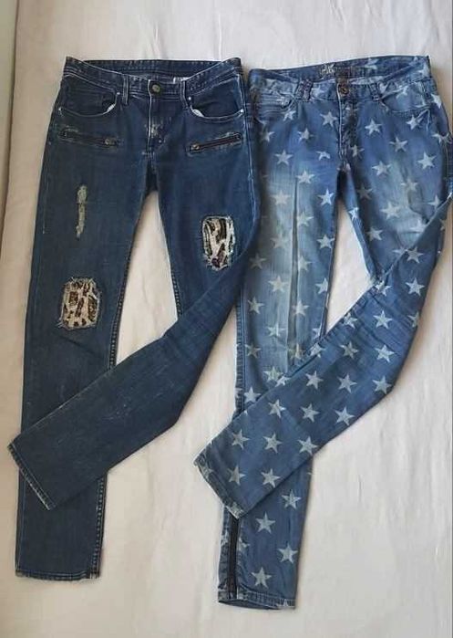 Страхотни дамски дънки, S размер