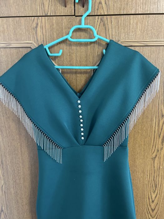 Rochie verde smarald M