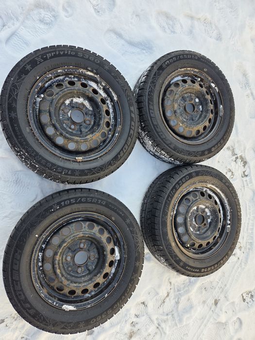 Зимние шины с дисками 185/65/14