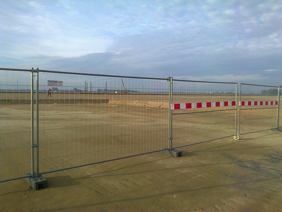 Gard mobil provizoriu delimitare, garduri mobile, gard santier