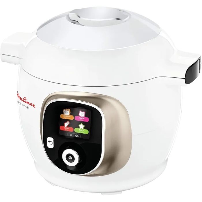 Мултикукър Moulinex Cookeo+ 6L (CE85CA10) 150 Рецепти