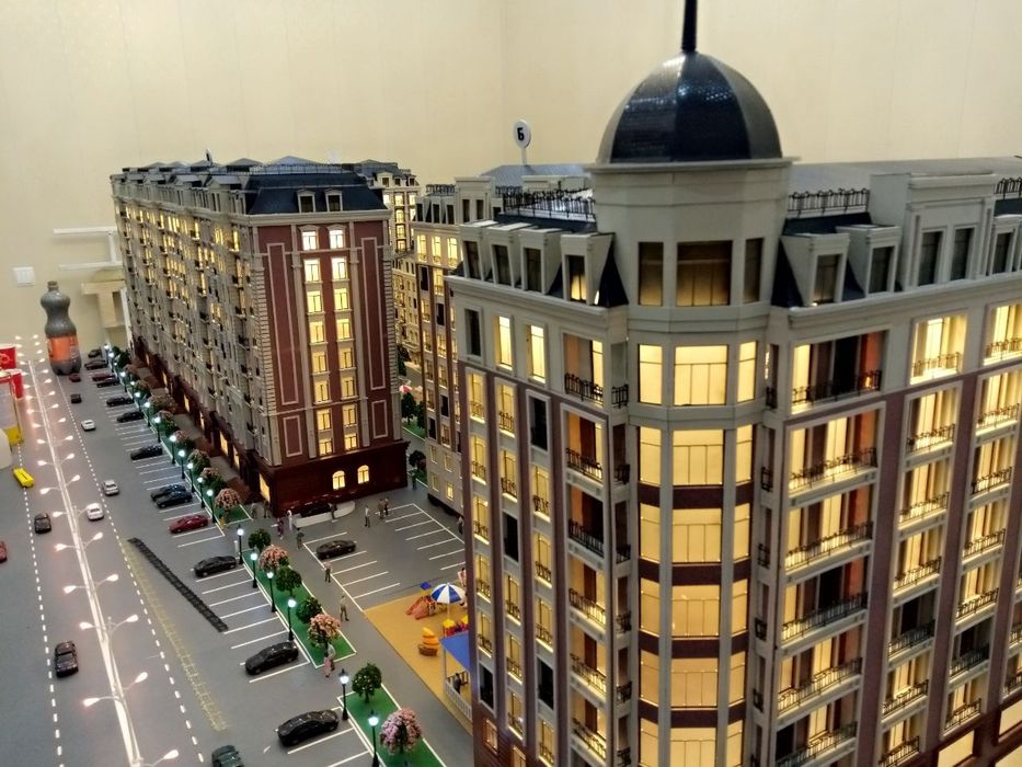 Живые макеты интересных видов и масштабов. Qiziqarli maket lar model