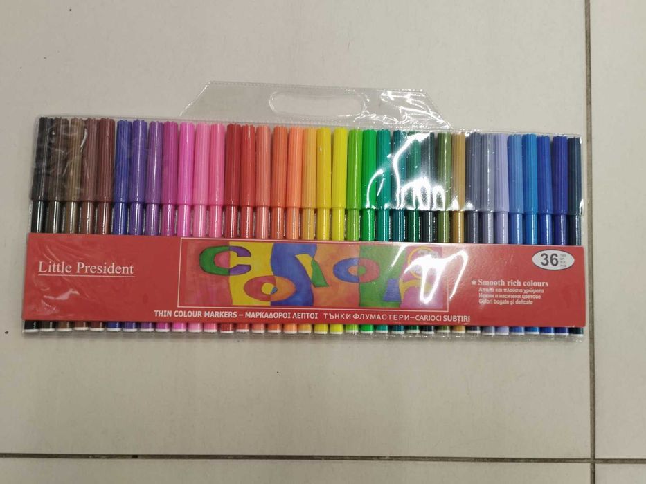 Флумастери за оцветяване!