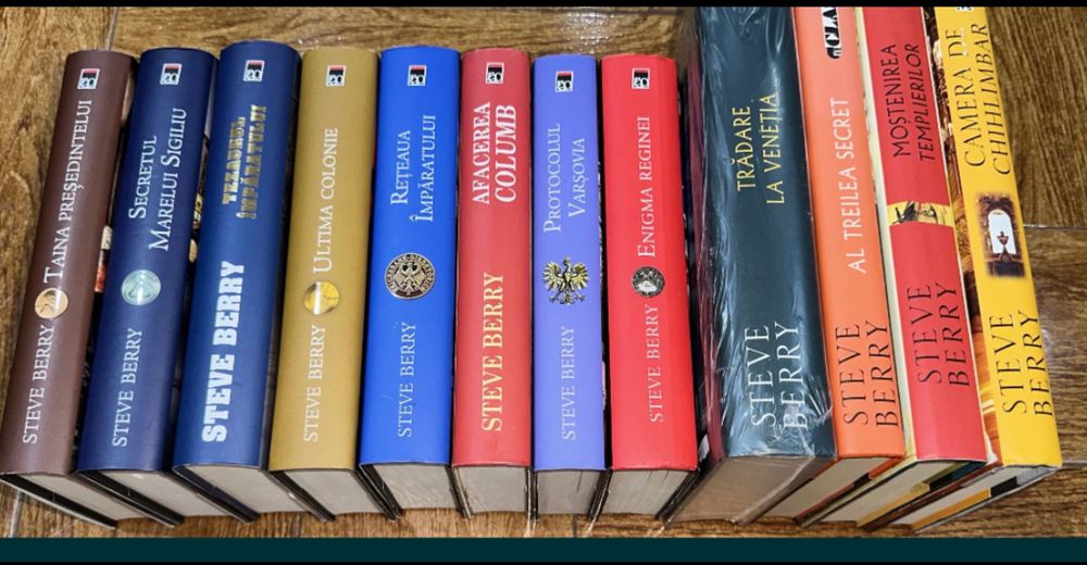 Steve Berry colectie cartonata 14 volume